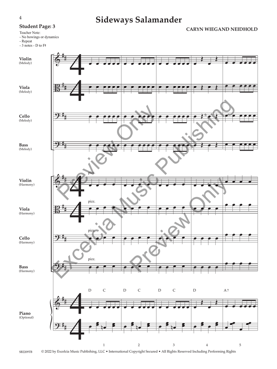 Take A Bow Cello scores gallery preview page 5