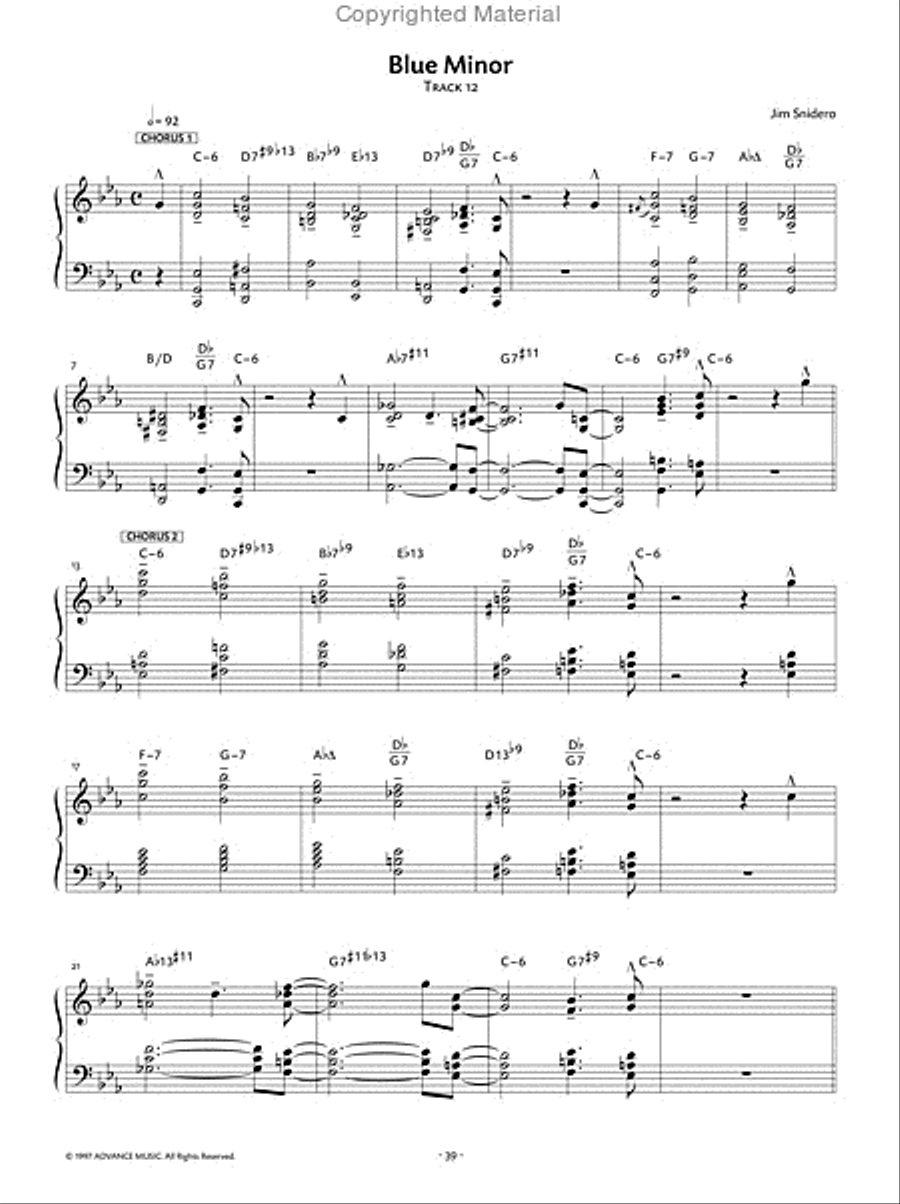 Jazz Conception Piano Jazz Conception Piano Piano Method scores gallery preview page 13