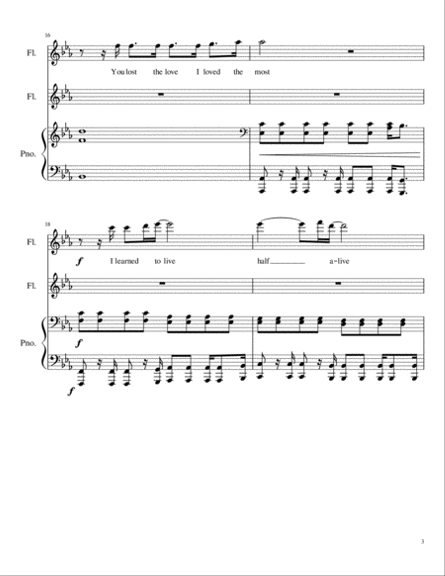 Jar Of Hearts Jar Of Hearts Piano scores gallery preview page 3