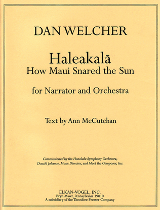 Book cover for Haleakalā: How Maui Snared the Sun