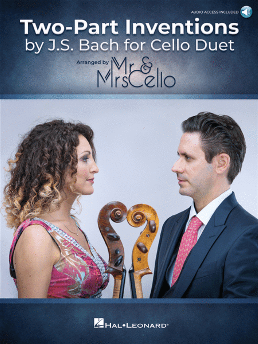 Two-Part Inventions by J.S. Bach for Cello Duet String Duet scores gallery preview page 1