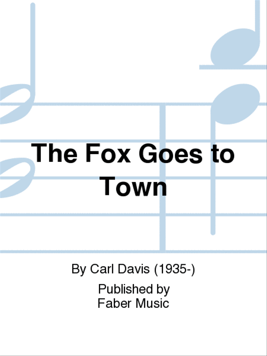 The Fox Goes to Town Small Ensemble scores gallery preview page 1