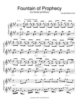 From the Shadowland (supplement) for piano solo