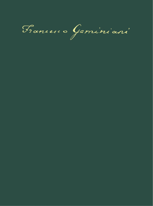 Six Concertos after the Sonatas Op. 4 (1743) (H. 97-102). Critical Edition