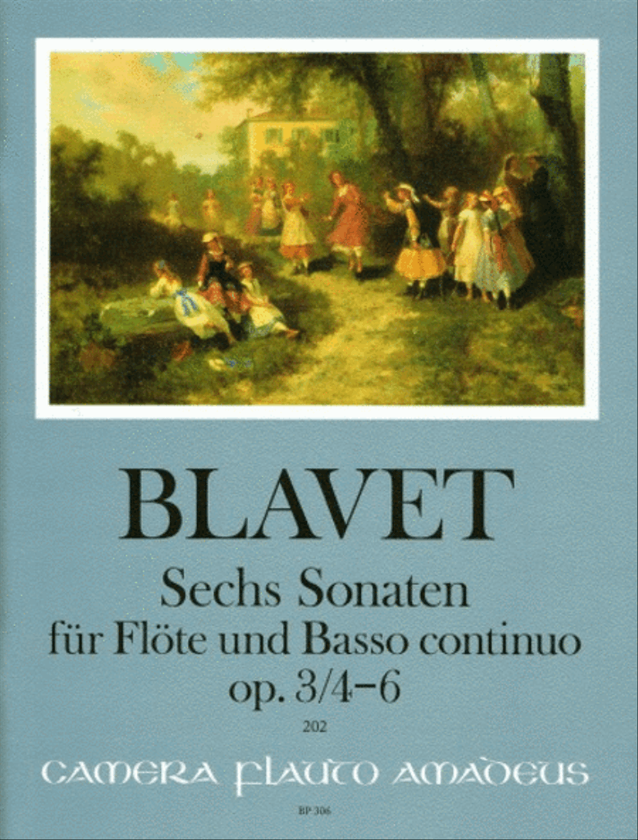 Six Sonatas Bk1 op. 3 /4-6 Flute scores gallery preview page 1