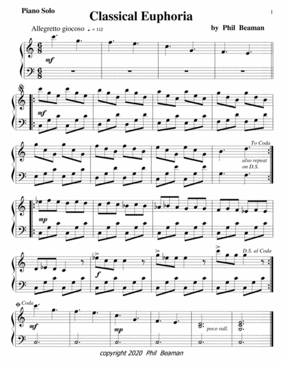 Classical Euphoria-piano solo image number null