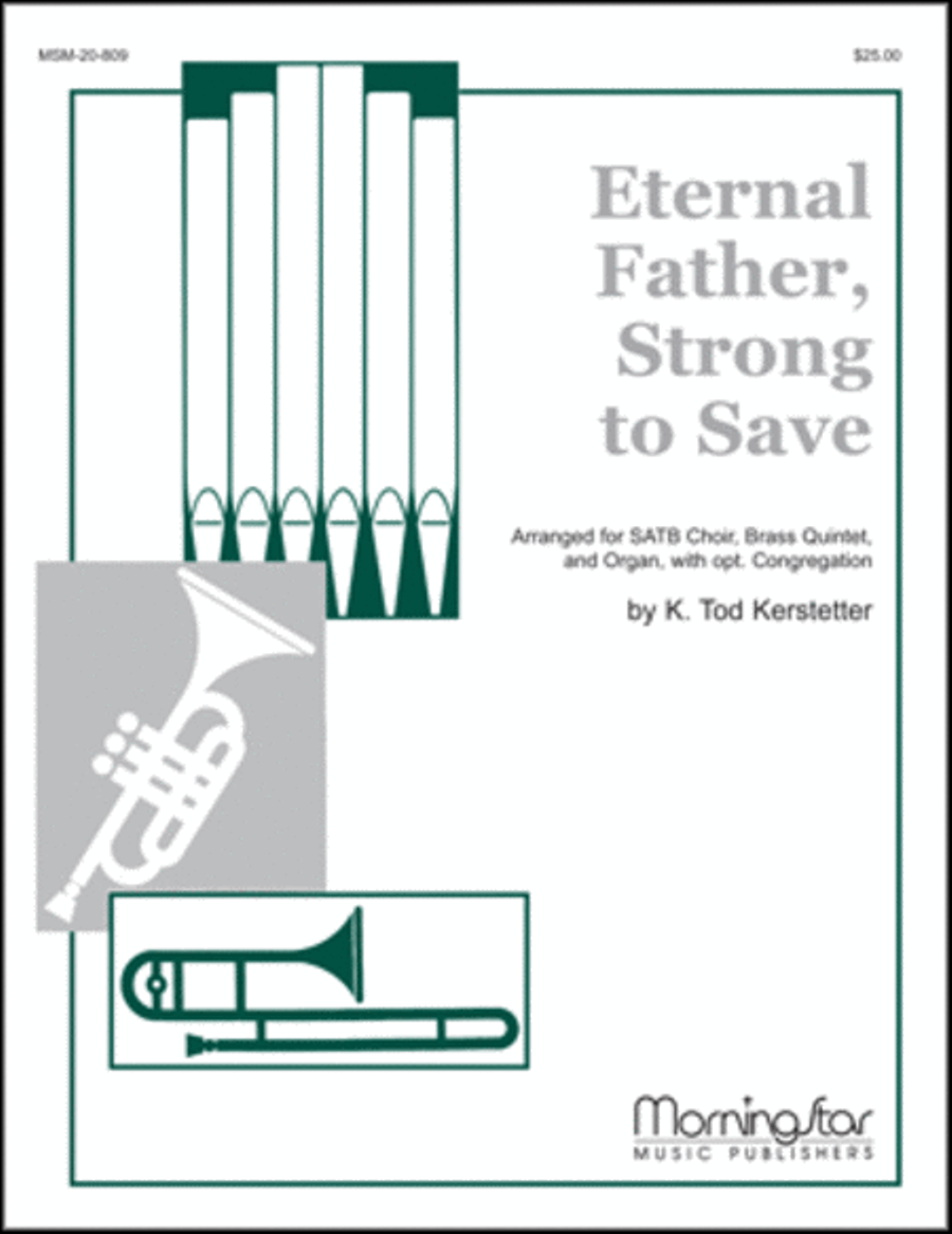 Eternal Father, Strong to Save 4-Part scores gallery preview page 1