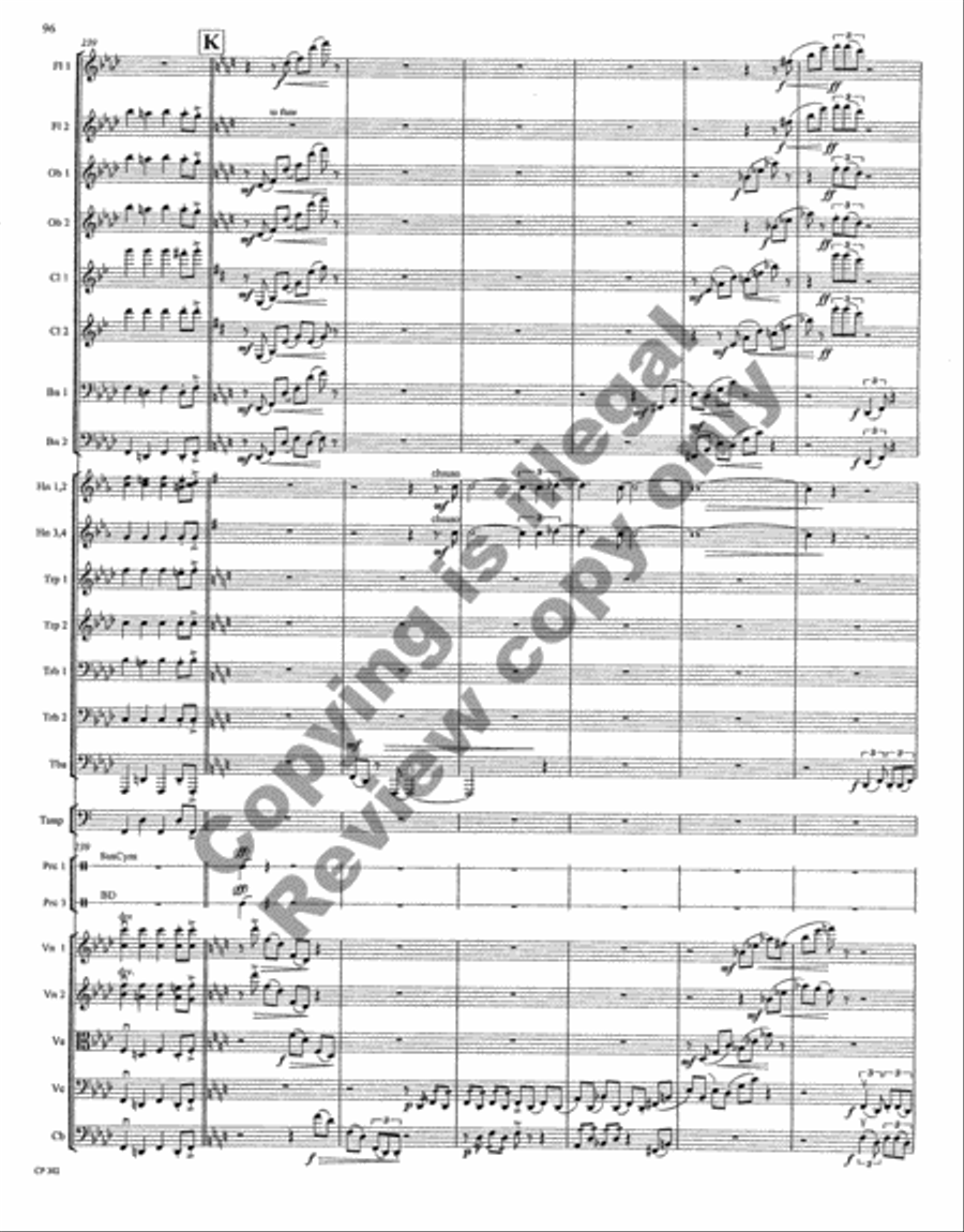 Symphony No. 1 Full Orchestra scores gallery preview page 198