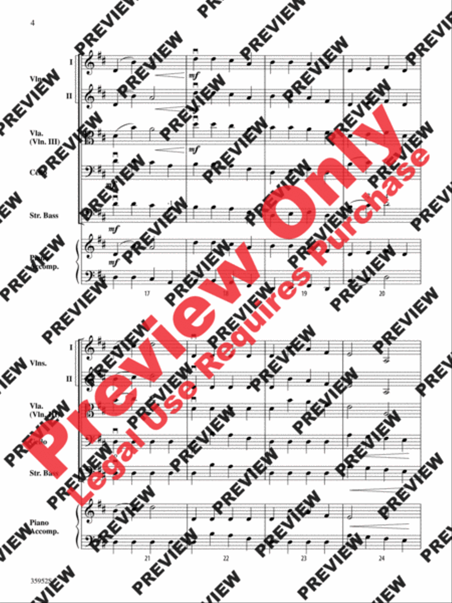 American Rounds String Orchestra scores gallery preview page 5