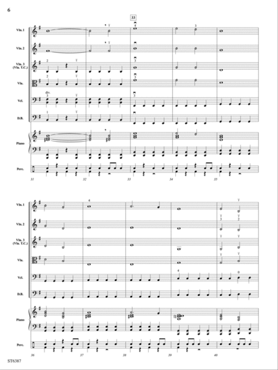 Storm: Score String Orchestra scores gallery preview page 6