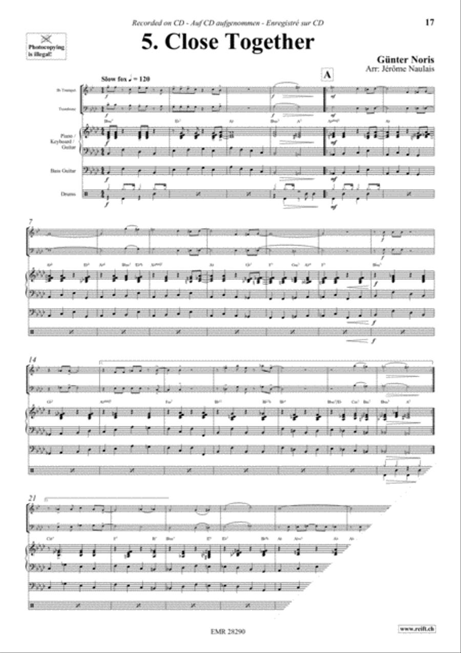 Let's Dance Volume 1 Let's Dance Volume 1 Brass Ensemble scores gallery preview page 7