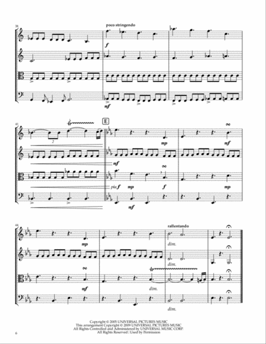 Georgiana Georgiana String Quartet scores gallery preview page 6