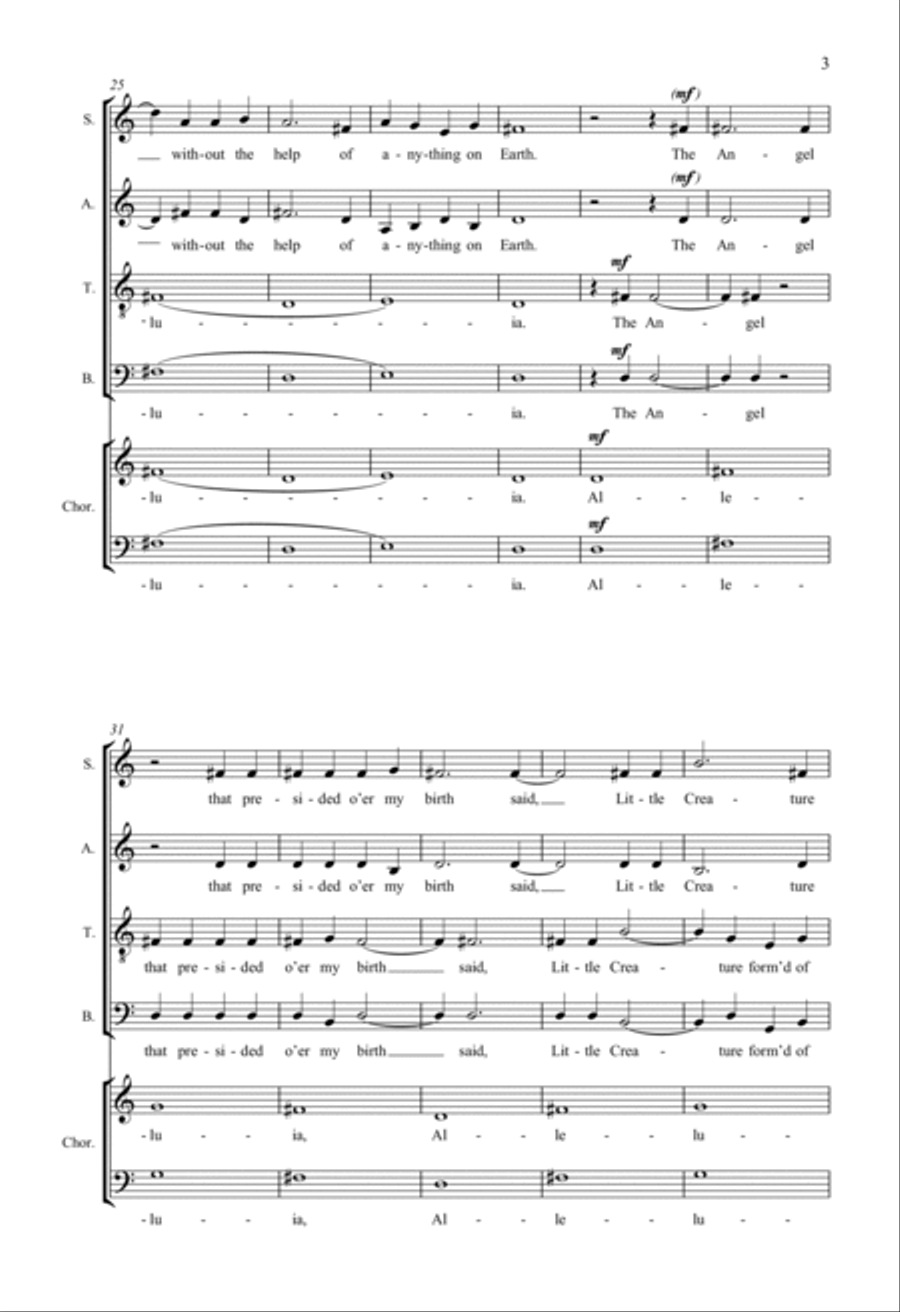 My Guardian Angel My Guardian Angel 4-Part scores gallery preview page 3