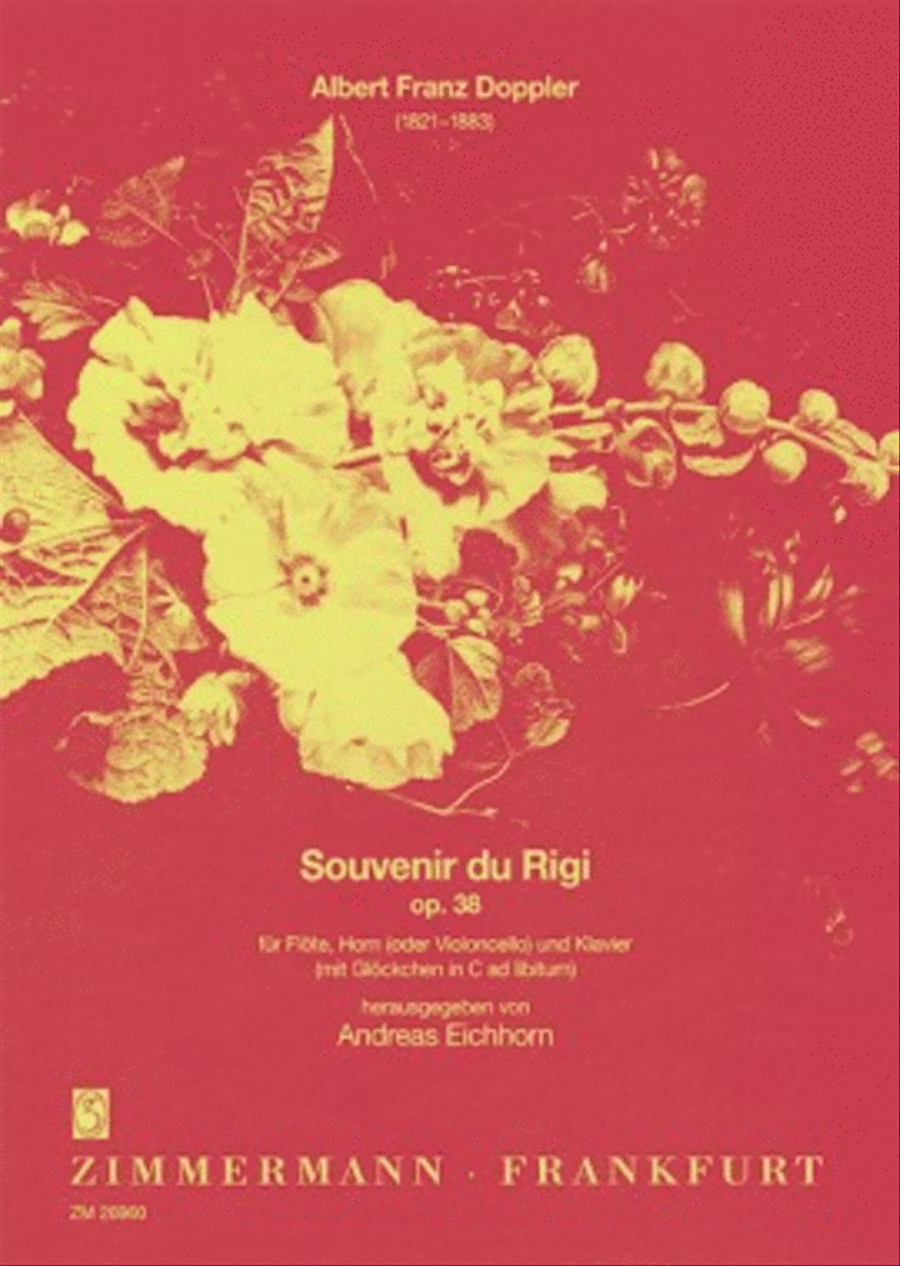 Souvenir du Rigi Op. 38 Souvenir du Rigi Op. 38 Flute scores gallery preview page 1
