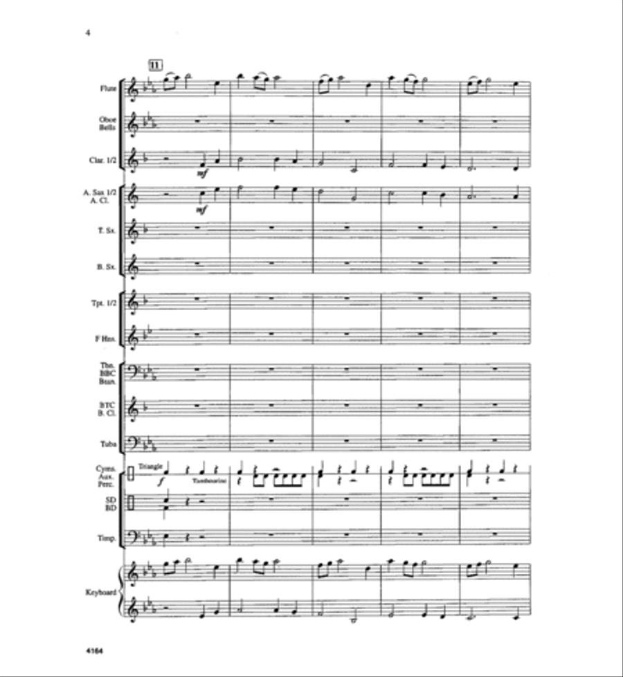 Rogue River Rhapsody Rogue River Rhapsody Concert Band scores gallery preview page 5