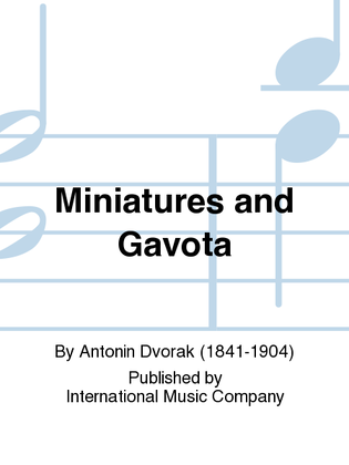 Book cover for Miniatures And Gavota