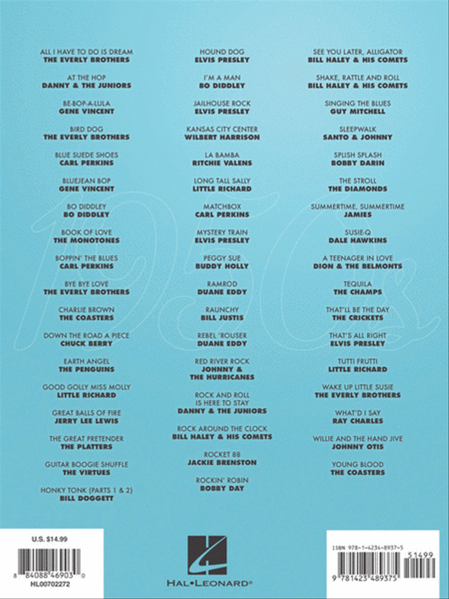 1950s Rock 1950s Rock Electric Guitar scores gallery preview page 9