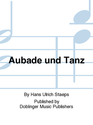 Book cover for Aubade und Tanz