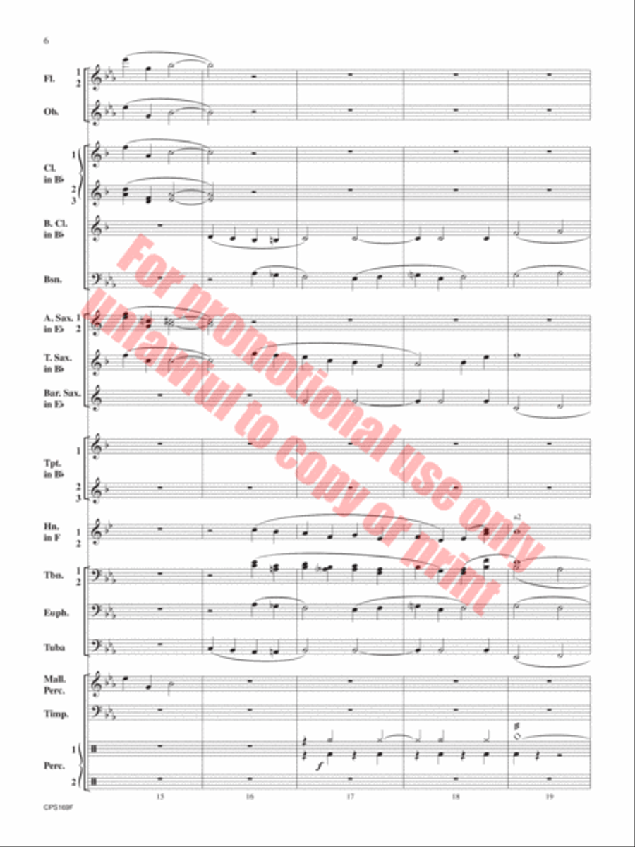 Home For the Holidays Home For the Holidays Concert Band scores gallery preview page 7