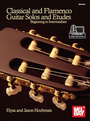 Book cover for Classical and Flamenco Guitar Solos and Etudes