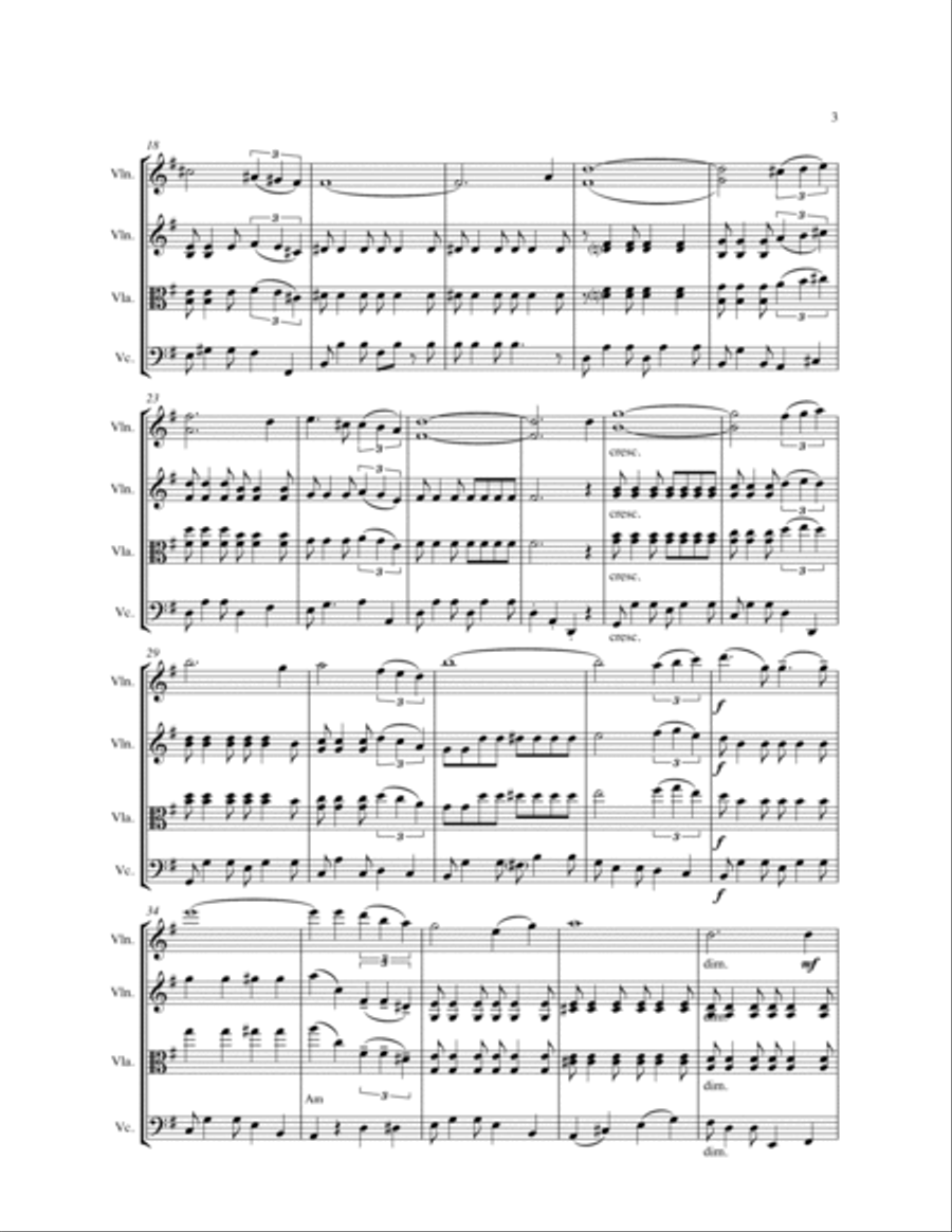 Beyond The Sea String Trio scores gallery preview page 5