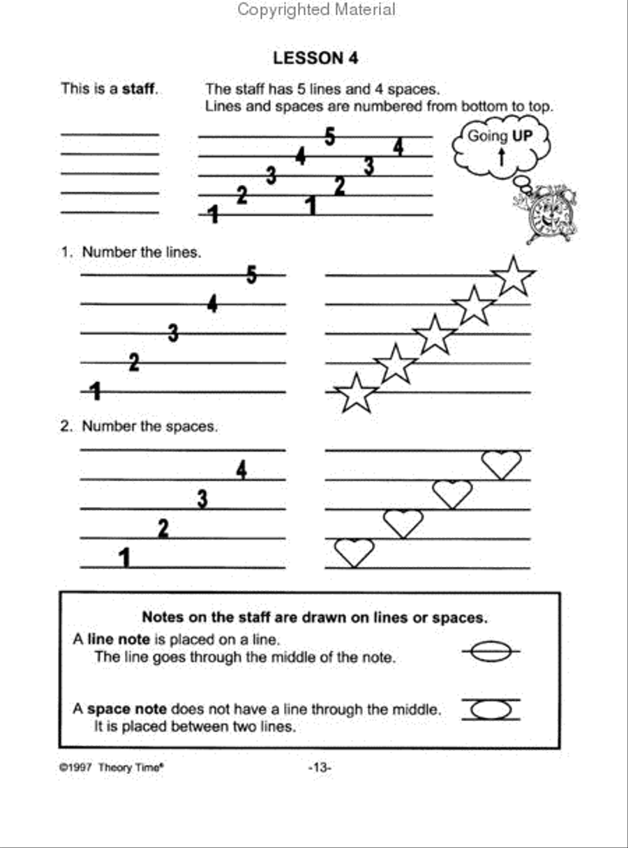 Theory Time Primer Workbook Piano Method scores gallery preview page 3