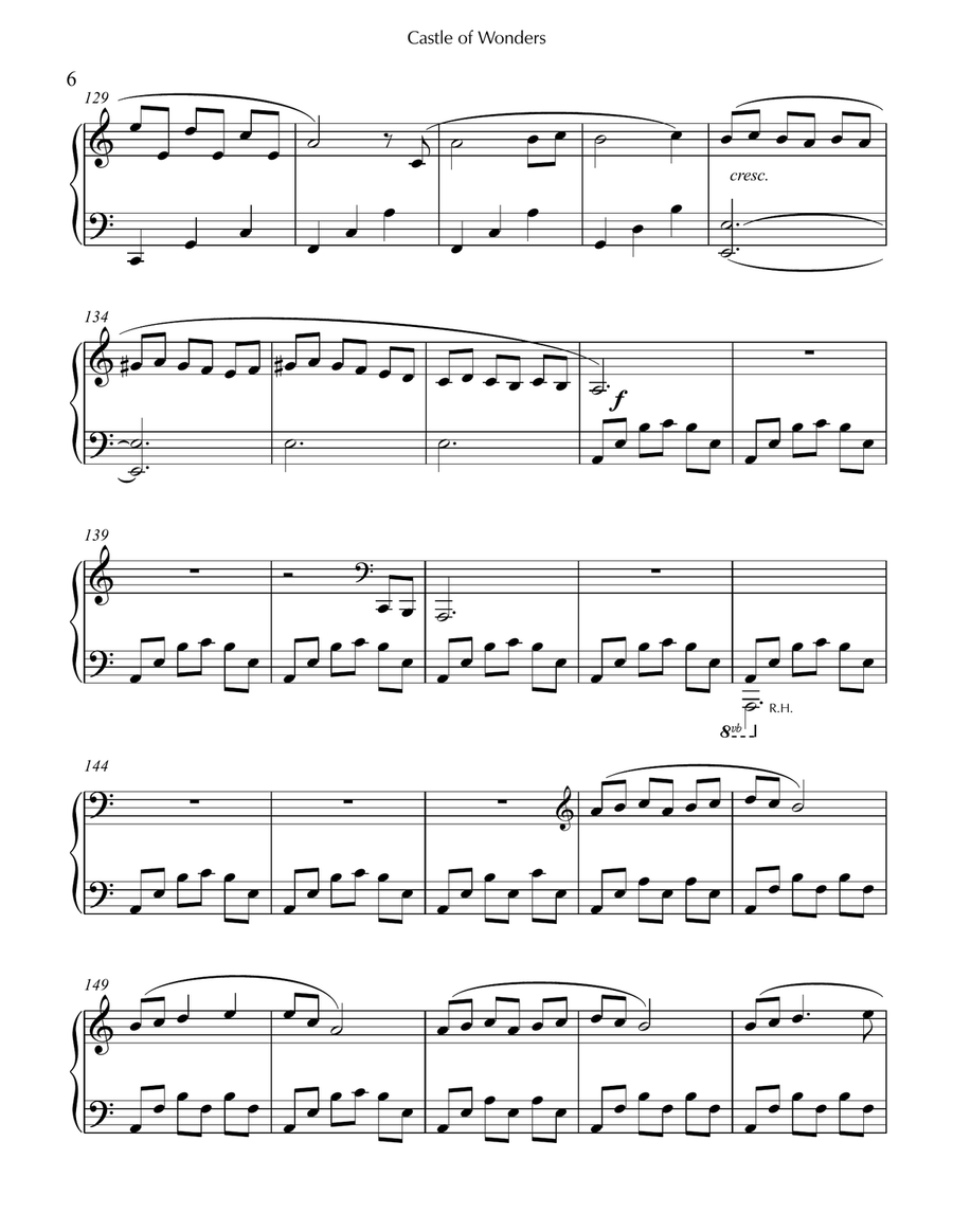Castle of Wonders Piano Method scores gallery preview page 6