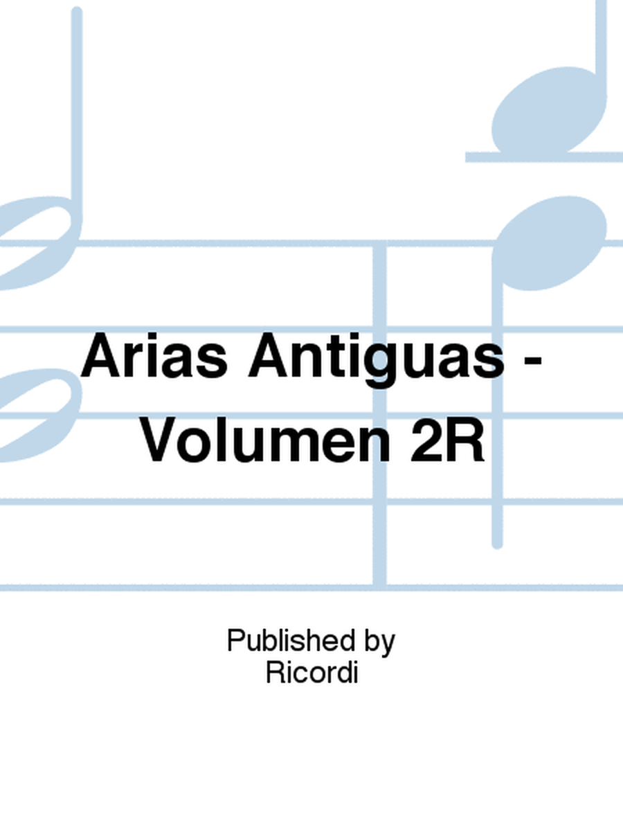 Arias Antiguas - Volumen 2R