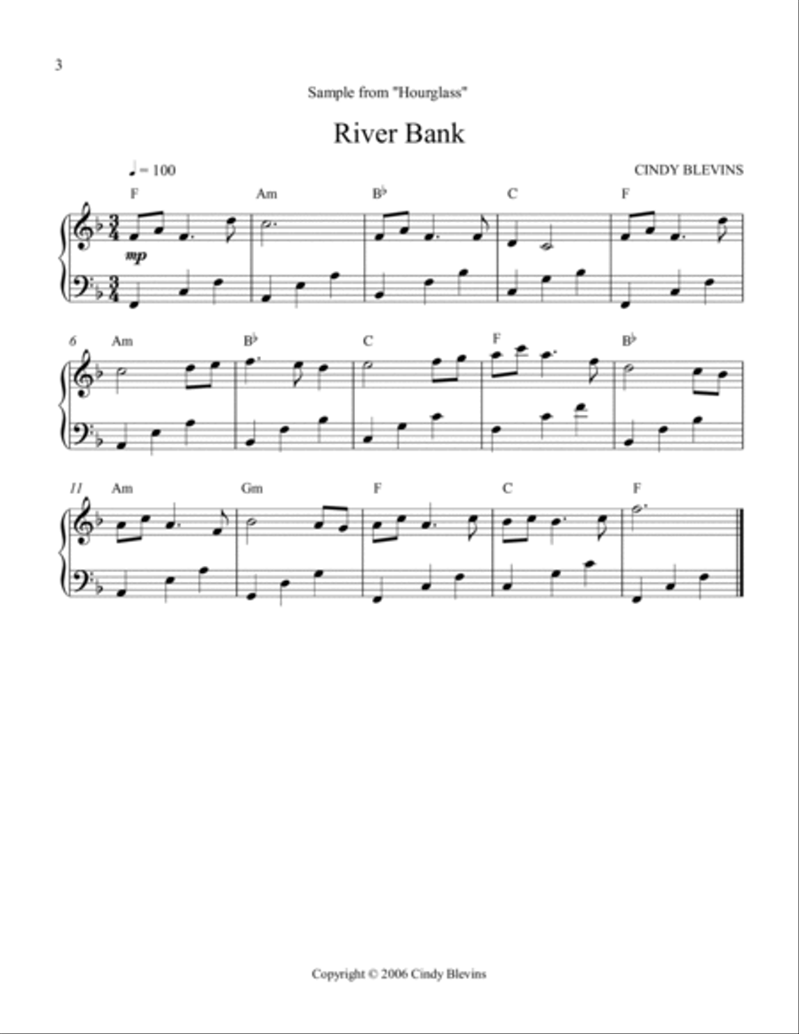 Hourglass, 23 original solos for Lever or Pedal Harp Pedal Harp scores gallery preview page 4