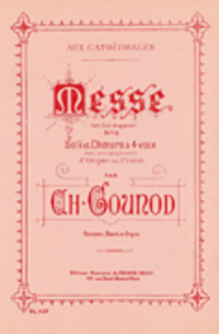 Messe No. 6, G Major