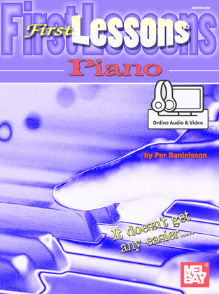 Book cover for First Lessons Piano