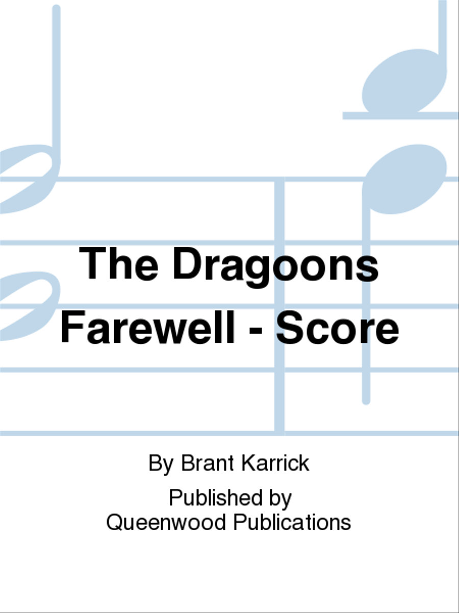 The Dragoons Farewell - Score Concert Band scores gallery preview page 1