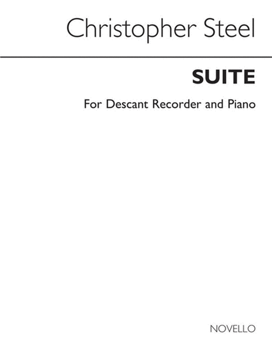 Steel - Suite For Descant Recorder/Piano