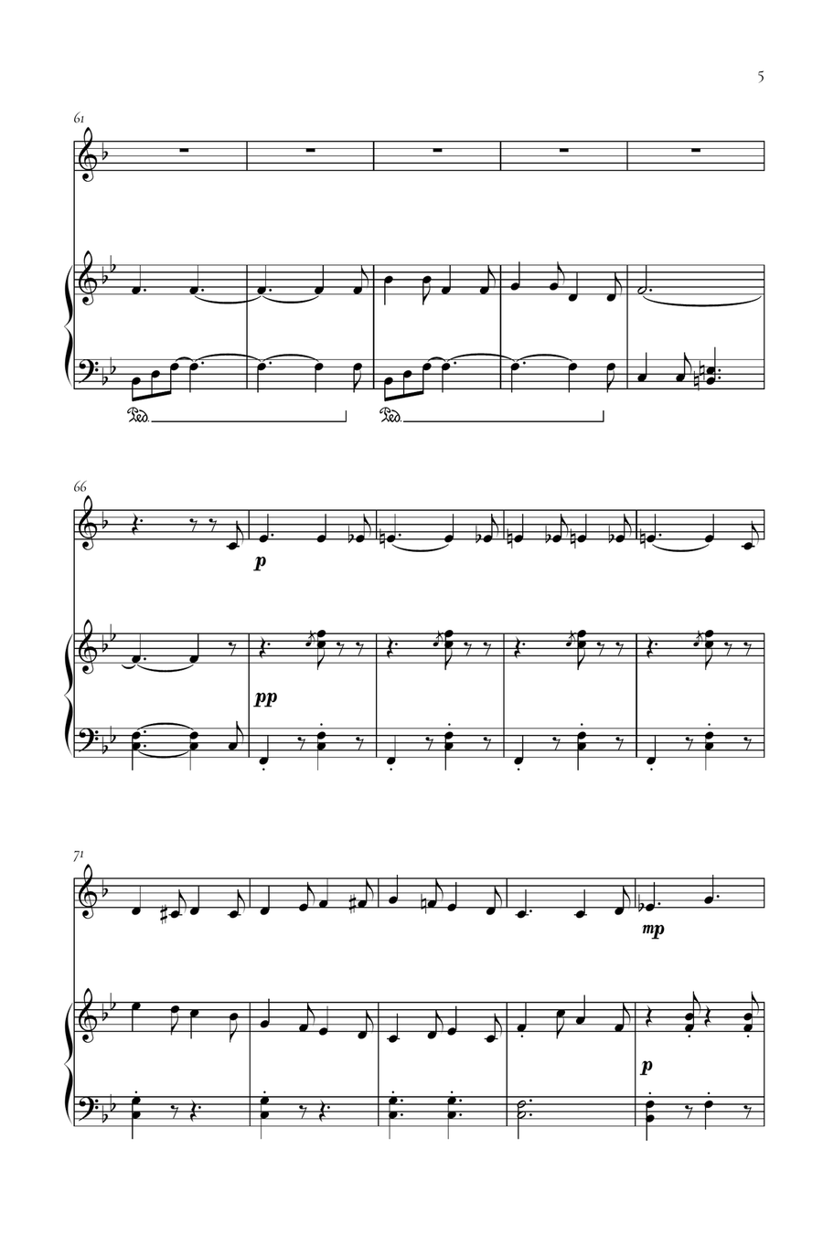 I Want A Hippopotamus For Christmas (Hippo The Hero) Piano scores gallery preview page 5