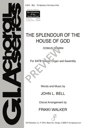 Book cover for The Splendour of the House of God