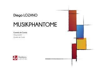 Book cover for Musikphantome for String Quartet