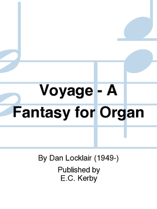 Book cover for Voyage - A Fantasy for Organ