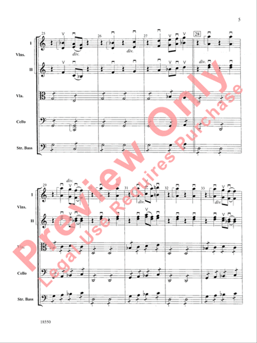 Legend Legend String Orchestra scores gallery preview page 6