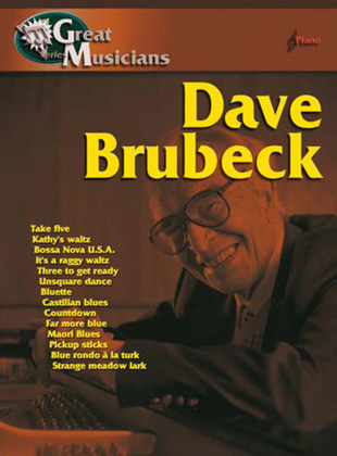 Book cover for Great Musicians: Dave Brubeck