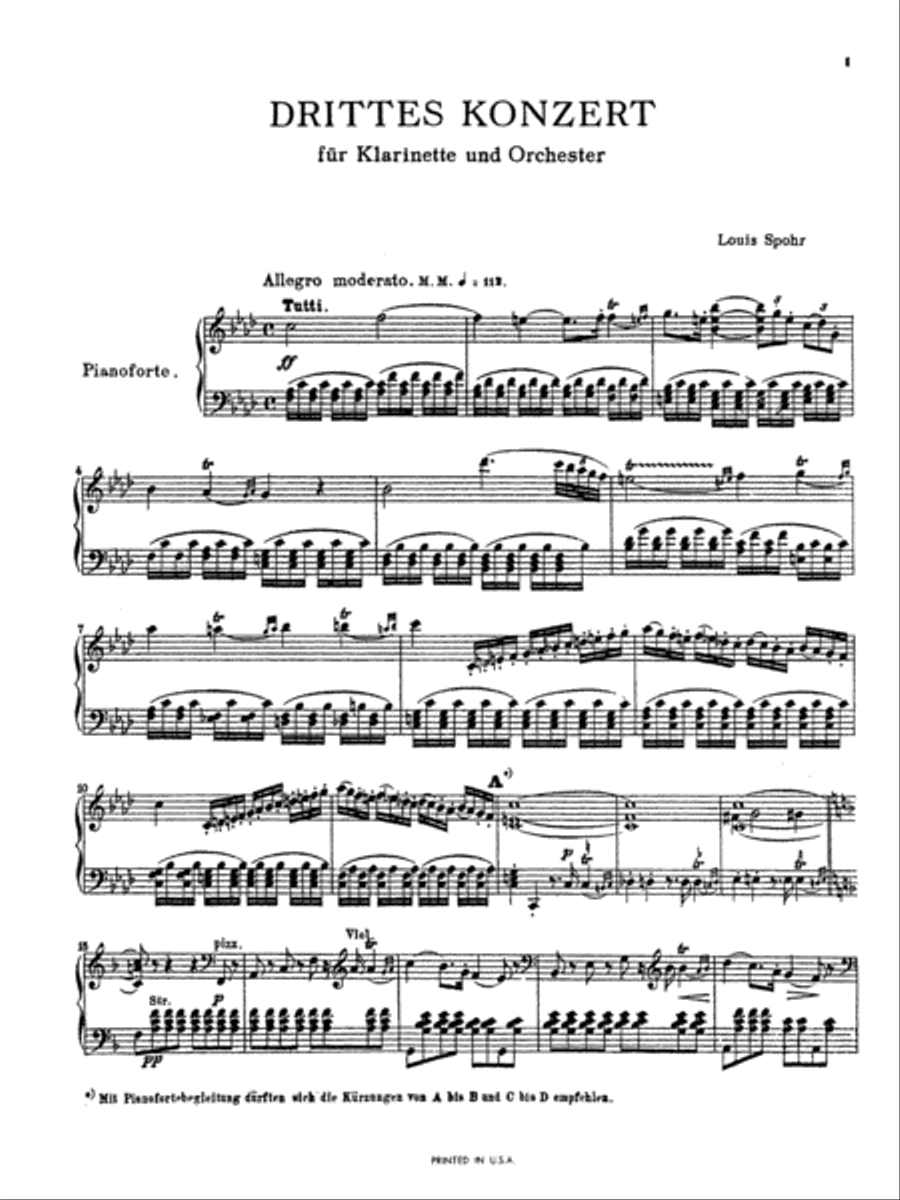 Clarinet Concerto No. 3 Clarinet Concerto No. 3 Small Ensemble scores gallery preview page 4