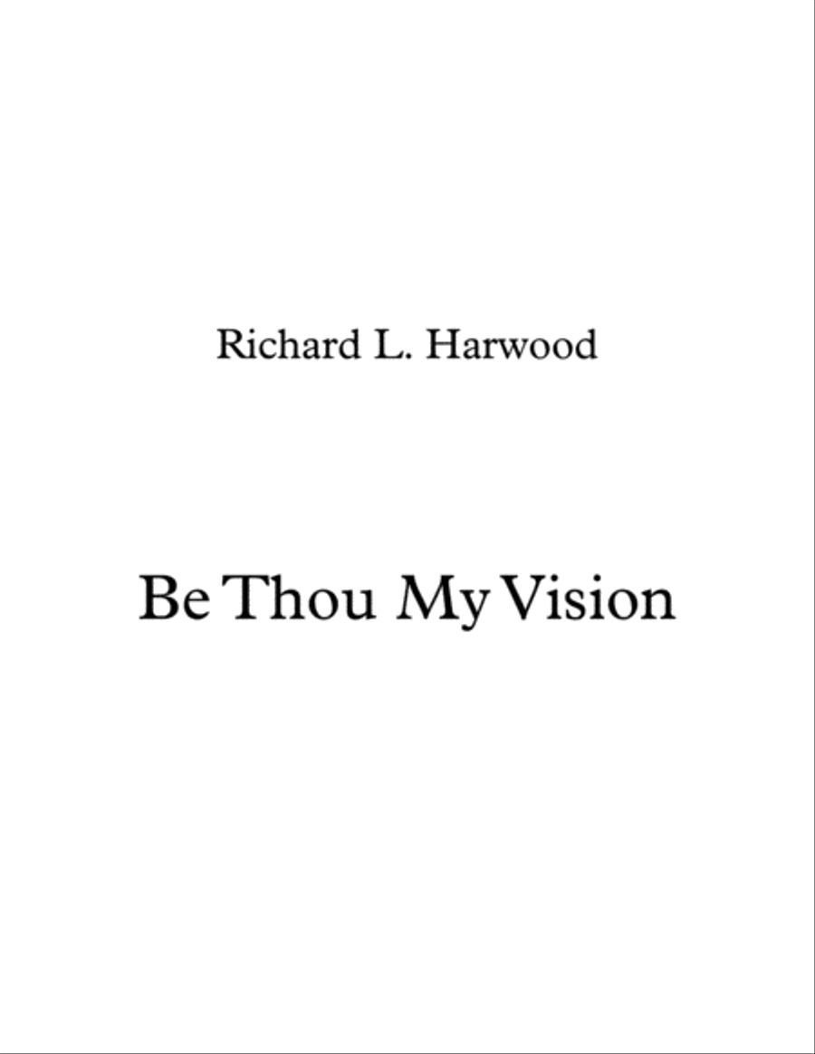Be Thou My Vision Piano Solo scores gallery preview page 1