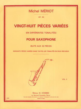Pieces variees (28) en differentes tonalites - Volume 2