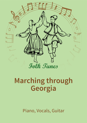 Book cover for Marching through Georgia