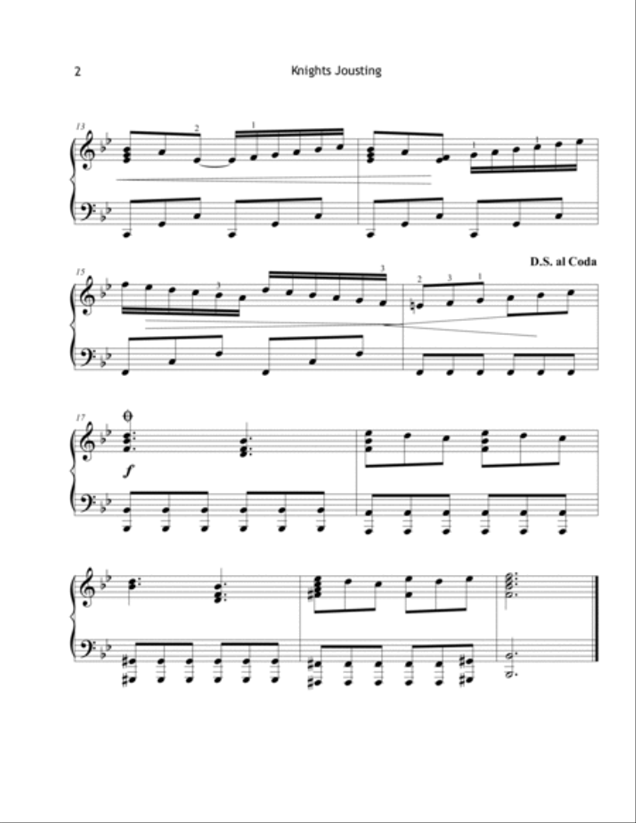 Short Piano Songs Volume 2 Early Advanced Piano Solo scores gallery preview page 3