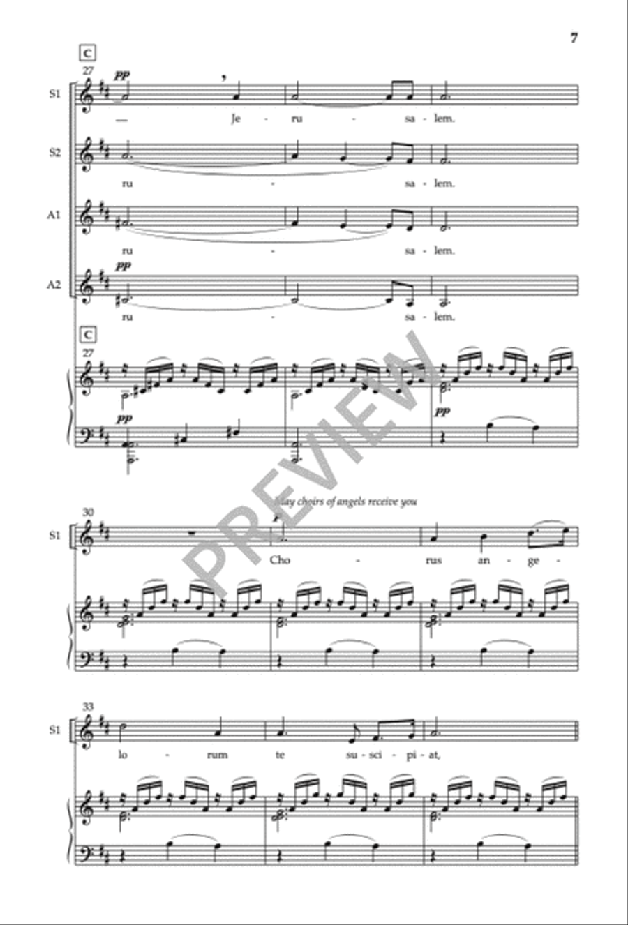 In paradisum SSAA scores gallery preview page 8