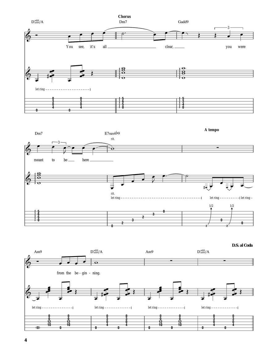 From The Beginning Acoustic Guitar scores gallery preview page 4