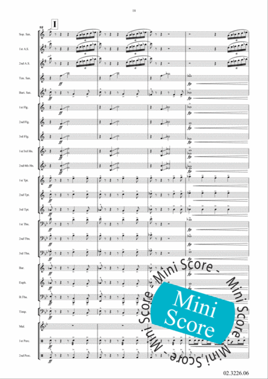 Nanga Parbat Nanga Parbat Fanfare Band scores gallery preview page 26