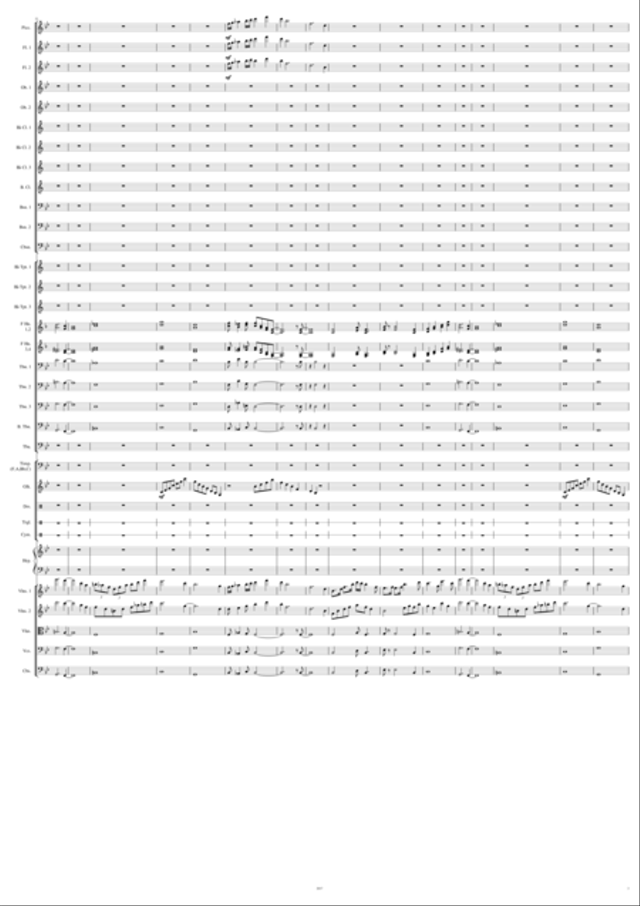 The Dragonslayer Full Orchestra scores gallery preview page 3