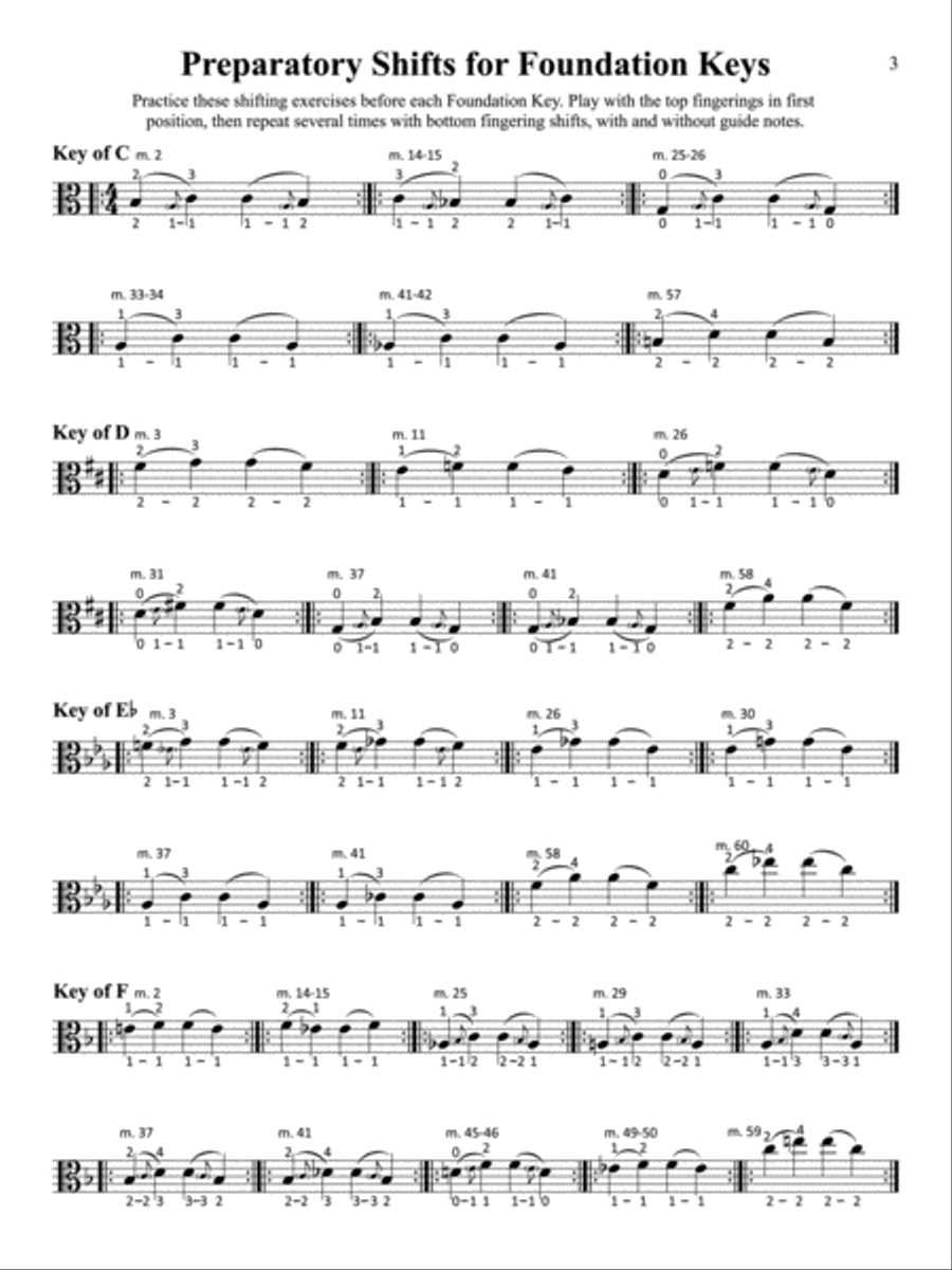 Scales for Young Violists Viola Solo scores gallery preview page 3