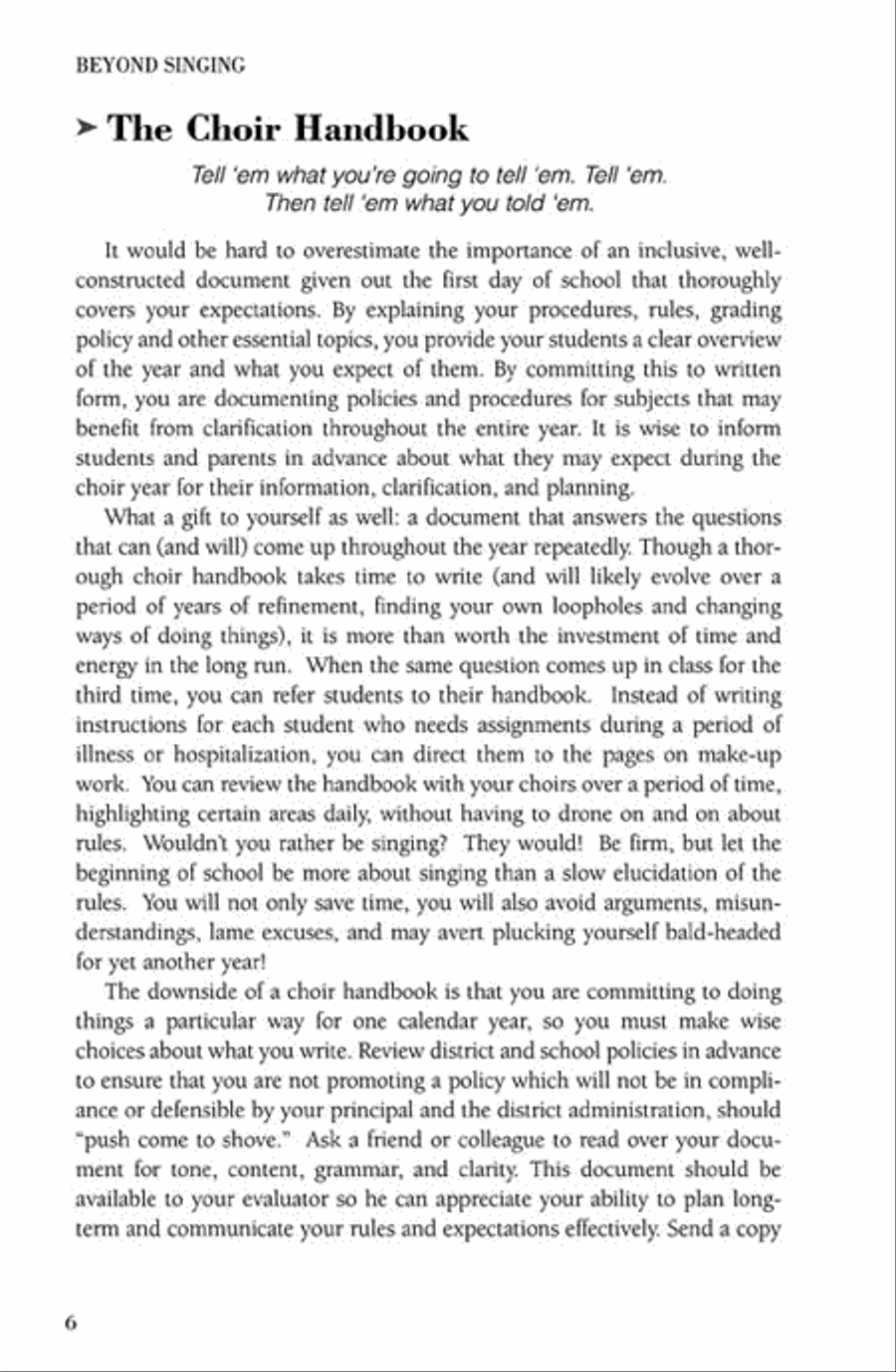 Beyond Singing Choir scores gallery preview page 2